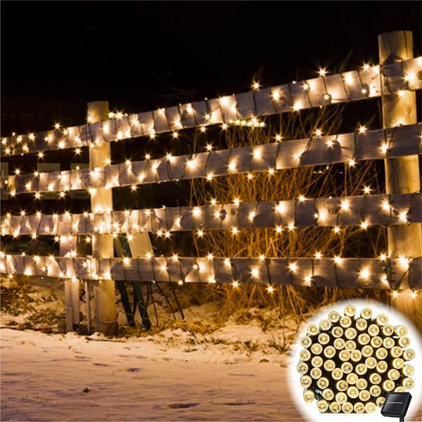 Solar-powered Led Fairy Lights (55 Ft)